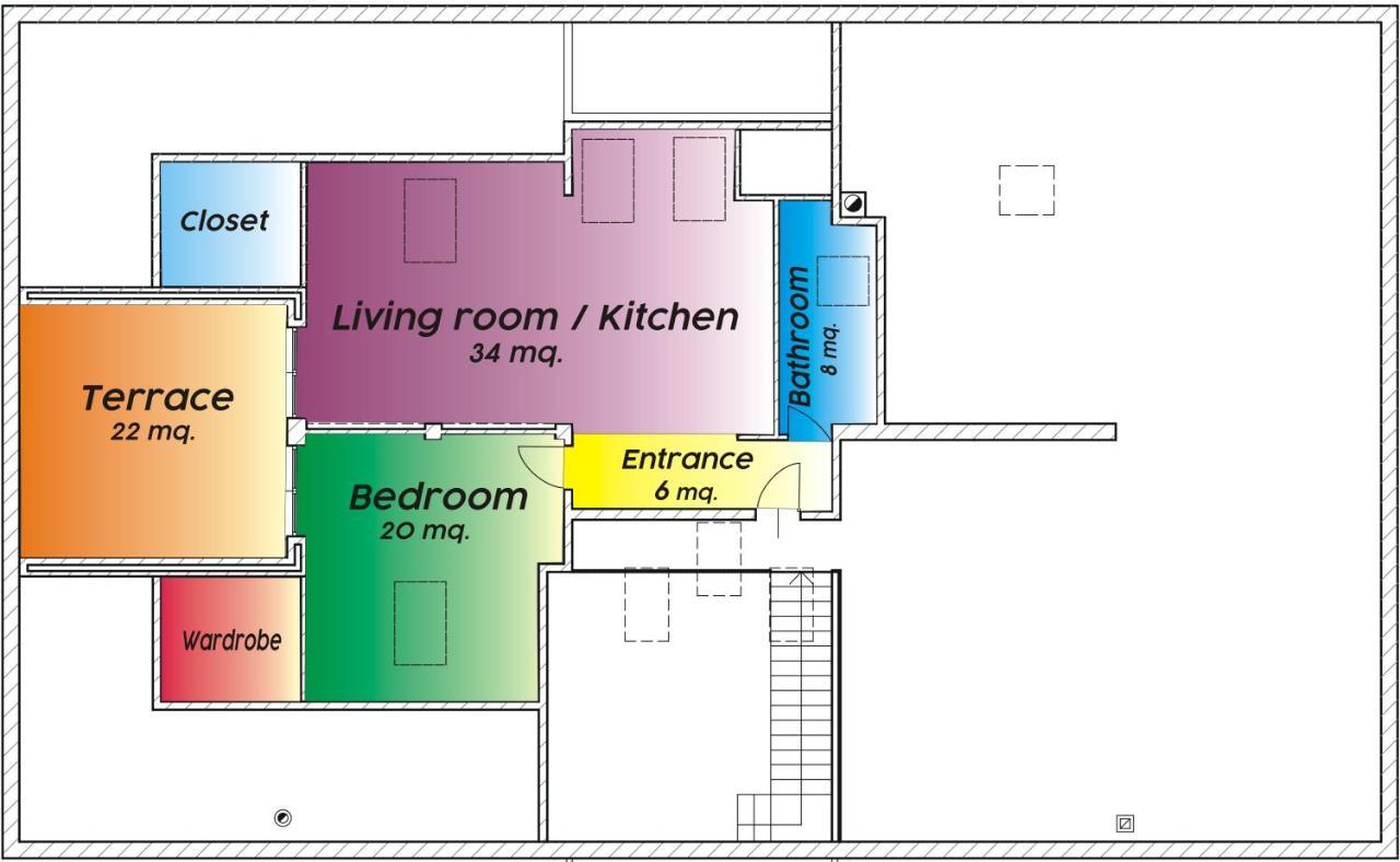 Loft 29 Mansardato Con Ampio Terrazzo Bussoleno Eksteriør bilde